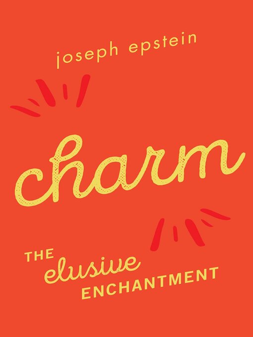 Title details for Charm by Joseph Epstein - Available